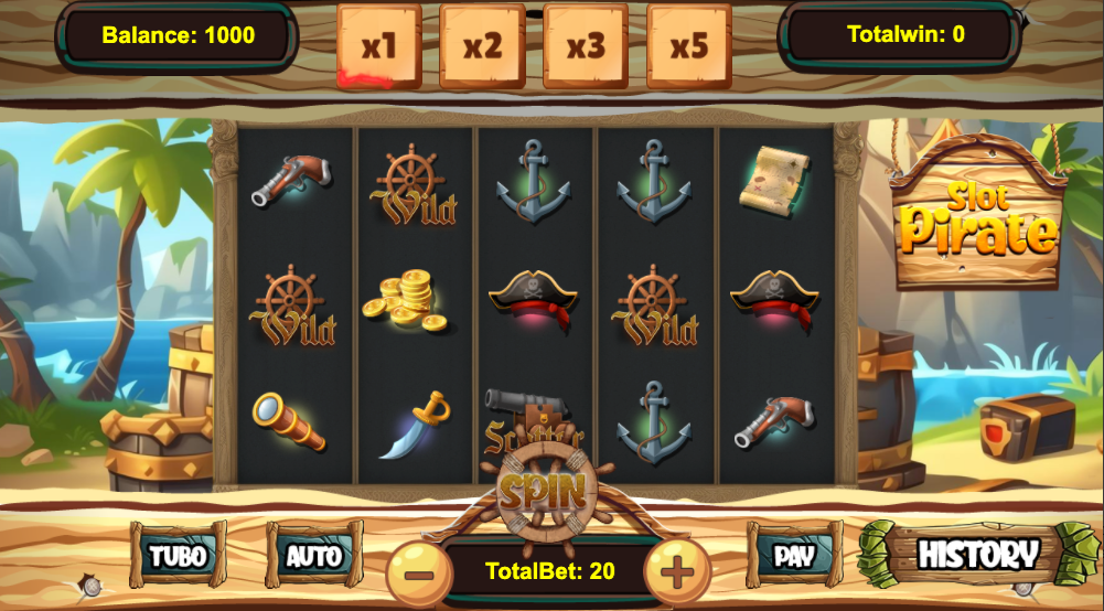 Piraten Abenteuer Spiel